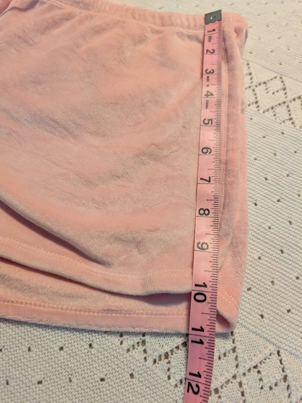 Plush Rachel Zoe shorts pink and white size medium - Picture 8 of 10